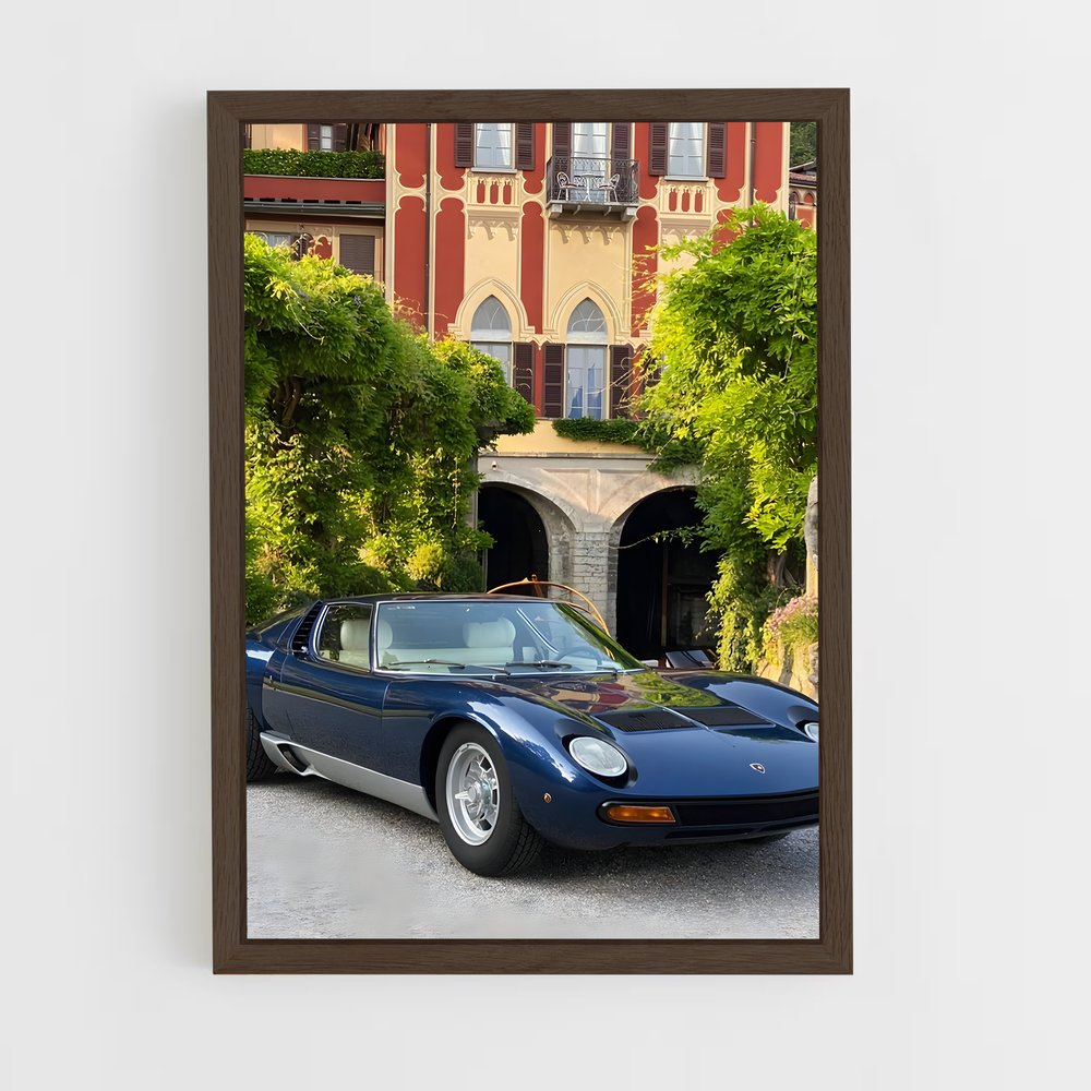 Poster Rêve de Miura – affiche Lamborghini (vue 5)